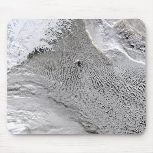 Cloud-Vorstöße auf der Insel Jan Mayen Mousepad (Vorne)