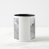 Cloud-Vorstöße auf der Insel Jan Mayen Tasse (Zentrum)