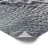 Cloud-Vorstöße gegen Cheju Do, Südkorea 2 Poster (Ecke)