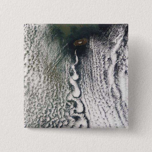 Cloud-Vorstöße von Cheju Do, Südkorea Button (Vorderseite)