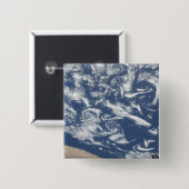 Cloud-Vortex-Straßen vor der Küste Button (Vorne & Hinten)