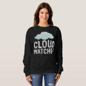 Cloud Watcher Meteorologie Tornado Chaser Meteorol Sweatshirt (Vorne ganz)