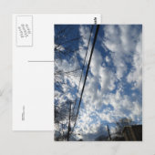 Cloud Waves Postkarte (Vorne/Hinten)