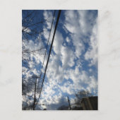 Cloud Waves Postkarte (Vorderseite)