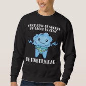 Cloud Wears Thundershorts Science Foggy Sweatshirt (Vorderseite)