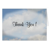 Cloud Wedding RSVP (Vorderseite (Horizontal))