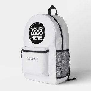 Cloud White Personalisiertes Firmenlogo und Text Bedruckter Rucksack