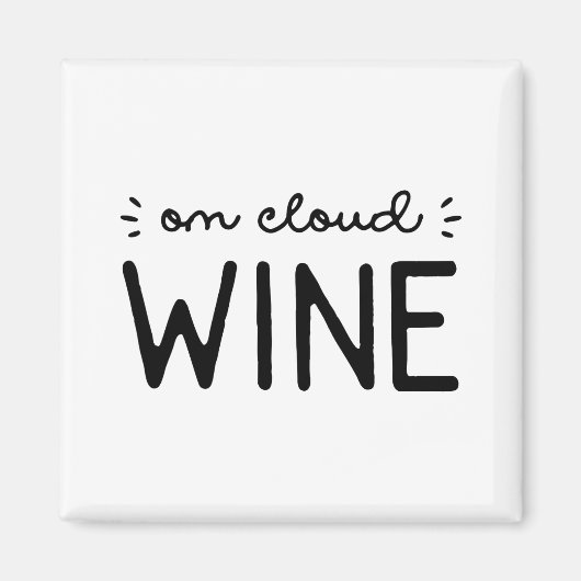 Cloud Wine Magnet (Vorne)