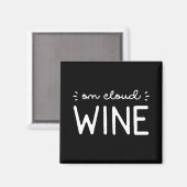 Cloud Wine Magnet (Vorderseite/Rückseite)