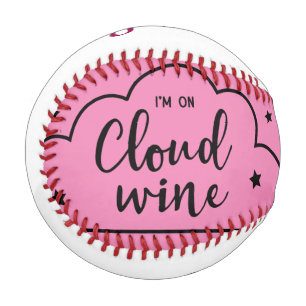 Cloud Wine Personalisiert Baseball
