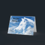 Cloud Wolf Son Karte<br><div class="desc">Schönes Bild von einem weißen Wolfskopf in den Wolken, schätzt dieses Geburtstag Grußkarte für einen Sohn. An der Kartenvorderseite steht: "Möge Ihr Geburtstag sein" und innen drin steht: "So Phantastisch wie Sie sind! Alles Gute zum Geburtstag! Eine tolle Karte, um einen Sohn an seinem besonderen Tag zu schicken!</div>