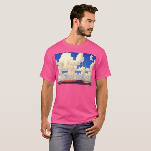 Cloud World von Maynard Dixon Active T-Shirt (Vorne ganz)