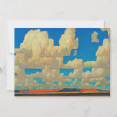 Cloud World von Maynard Dixon Einladung (Vorderseite)