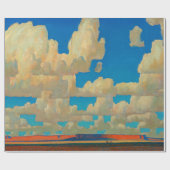 Cloud World von Maynard Dixon Geschenkpapier (Flach)
