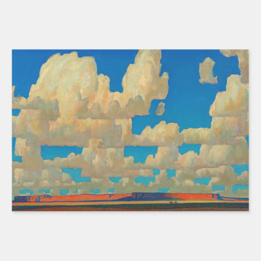 Cloud World von Maynard Dixon Geschenkpapier Set (Vorderseite 3)