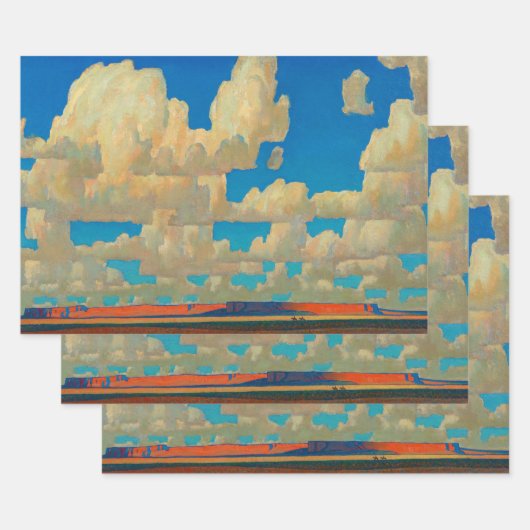 Cloud World von Maynard Dixon Geschenkpapier Set (Set)