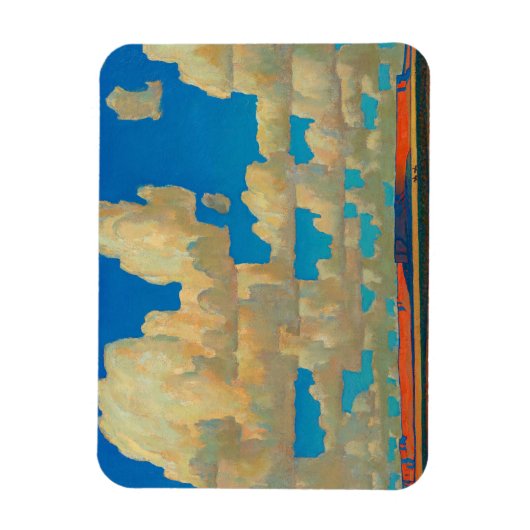 Cloud World von Maynard Dixon Magnet (Vertikal)