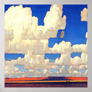 "Cloud World" von Maynard Dixon Poster
