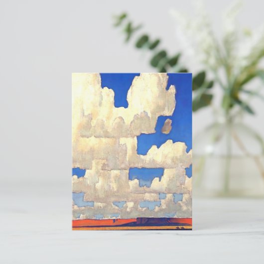 "Cloud World" von Maynard Dixon Postkarte (Stehend Vorderseite)