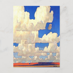 "Cloud World" von Maynard Dixon Postkarte