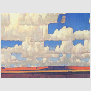 „Cloud World“ von Maynard Dixon Seidenpapier