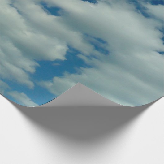 Cloud Wrapping Paper Geschenkpapier (Ecke)