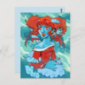 Cloud-Zombies-Postkarte Postkarte (Vorne/Hinten)