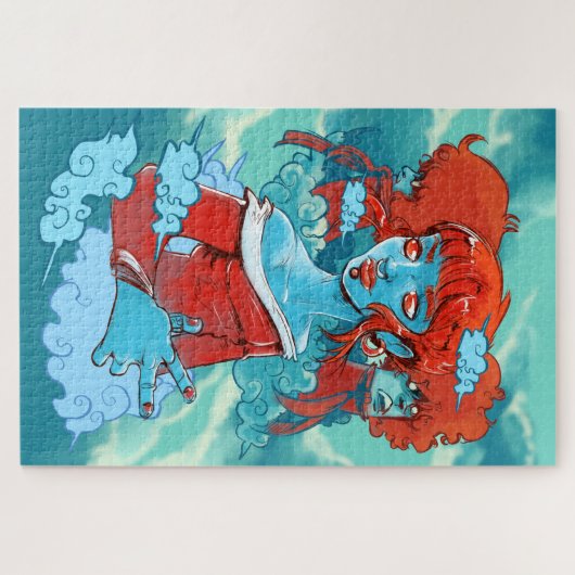 Cloud-Zombies-Puzzle Puzzle (Horizontal)