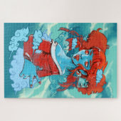 Cloud-Zombies-Puzzle Puzzle (Horizontal)