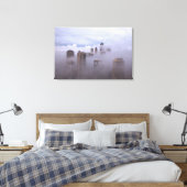 Cloudbase in City On Leinwand (Insitu (Schlafzimmer))