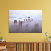 Cloudbase in City On Leinwand (Insitu (Wohnzimmer))