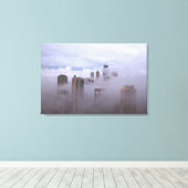 Cloudbase in City On Leinwand (Insitu (Holzboden))