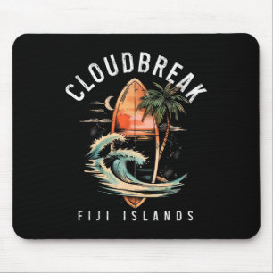 Cloudbreak Fidschi-Inseln Surf Vintage-Surfen Surf Mousepad