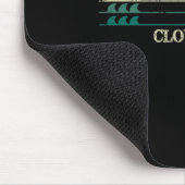 Cloudbreak Fiji Break Surfen Retro Welle Mousepad (Ecke)