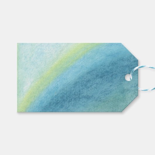 Cloudburst Geschenkanhänger (Vorderseite (Horizontal))