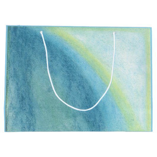 Cloudburst Große Geschenktüte (Rückseite)