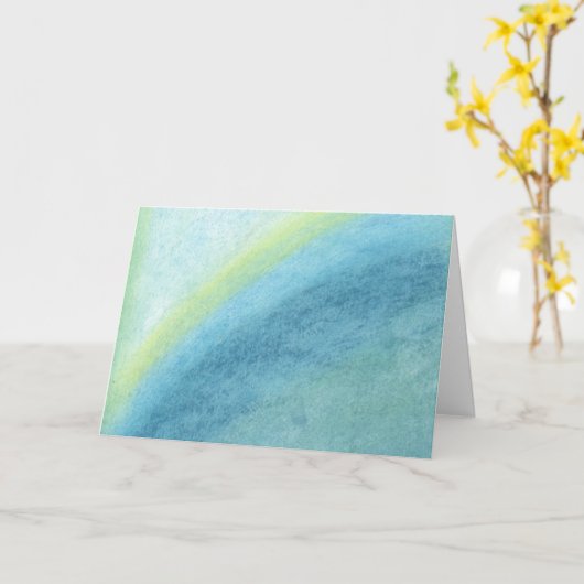 Cloudburst Karte (Gelbe Blume)