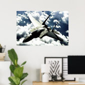 CLOUDBURST POSTER (Heimbüro)