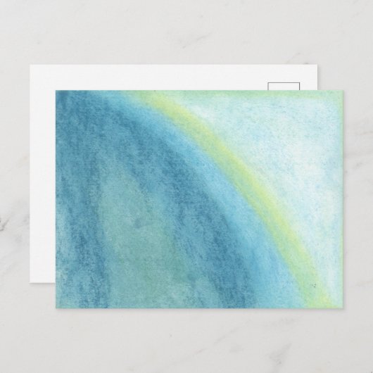 Cloudburst Postkarte (Vorne/Hinten)