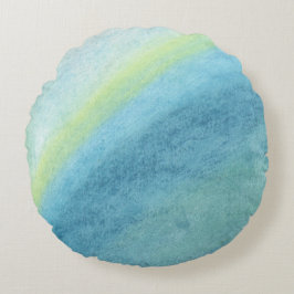 Cloudburst Rundes Kissen