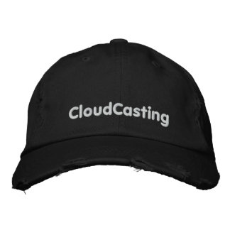 CloudCasting-Hut Bestickte Baseballkappe