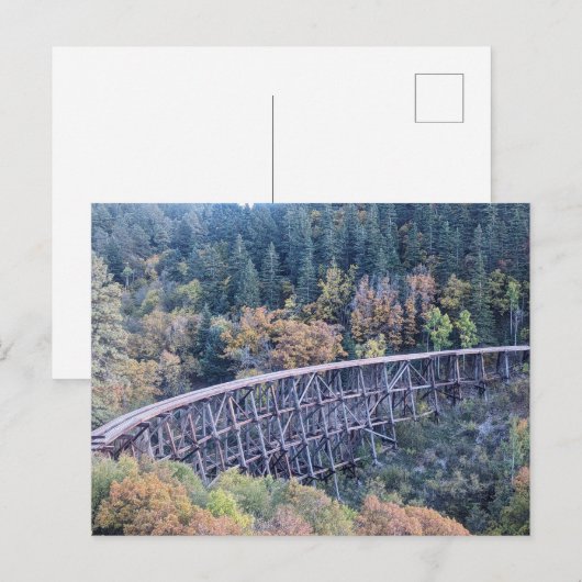 Cloudcroft New Mexico Forstbrücke Postkarte (Vorne/Hinten)