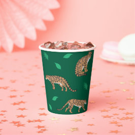 Clouded Leopard Pappbecher