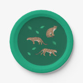 Clouded Leopard Pappteller (Vorderseite)