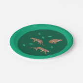 Clouded Leopard Pappteller (Schrägansicht)