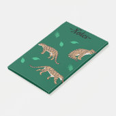 Clouded Leopard Post-it Klebezettel (angewinkelt)