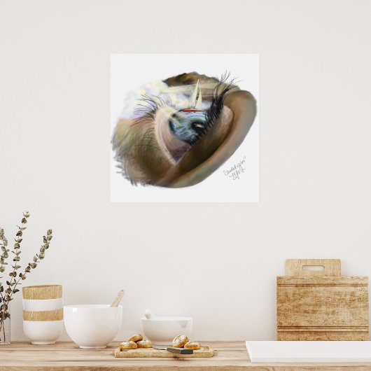 Clouded Vision Poster (Küche)