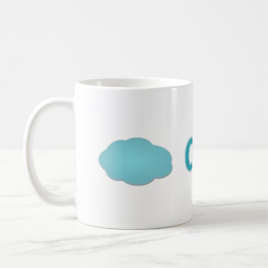 Cloudica ICA verlassen Kaffeetasse (Links)