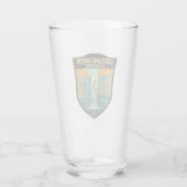 Cloudland Canyon Staat Park Georgia Vintag Glas (Rückseite)