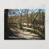 Cloudland Canyon State Park Pathway Postcard Postkarte (Vorderseite)